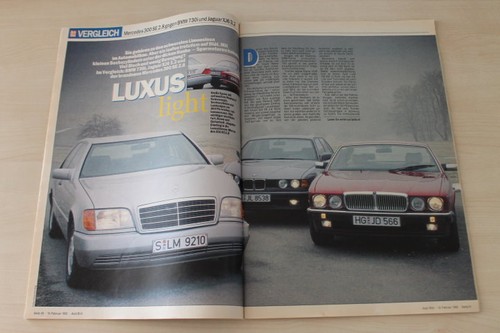 Auto bild 1993 jaguar 6 - bild, 07/1993