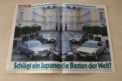 Auto bild 1990 jaguar xj - bild, 32/1990