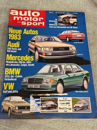Auto motor sport ams 83 - motor,