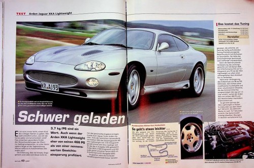 Sport auto 2001 - auto, xkr