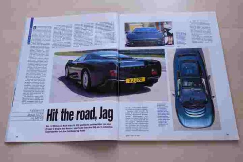 Sport auto 1992 jaguar - auto, 09/1992