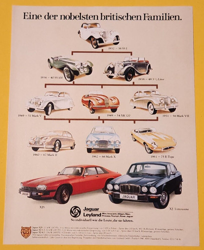 Jaguar leyland automobile - leyland,