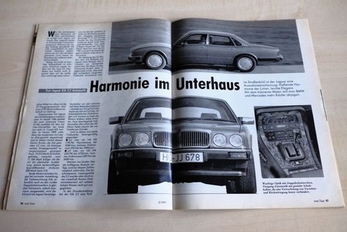 Mot 1991 jaguar xj6 - xj6, 3.2